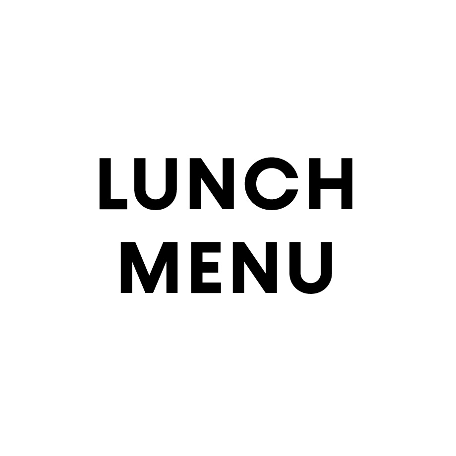 Lunch Menu